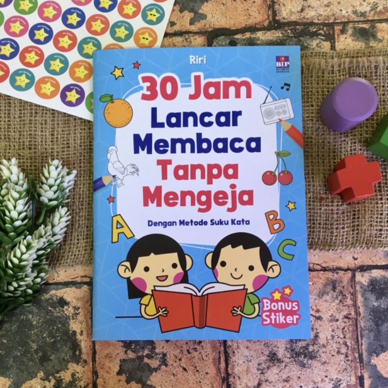 BUKU 30 JAM LANCAR MEMBACA TANPA EJA
