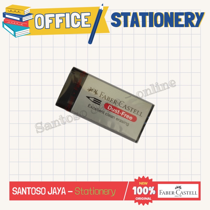 

Penghapus FABER CASTELL DUST FREE 187171 Eraser FABER-CASTELL 18 71 71