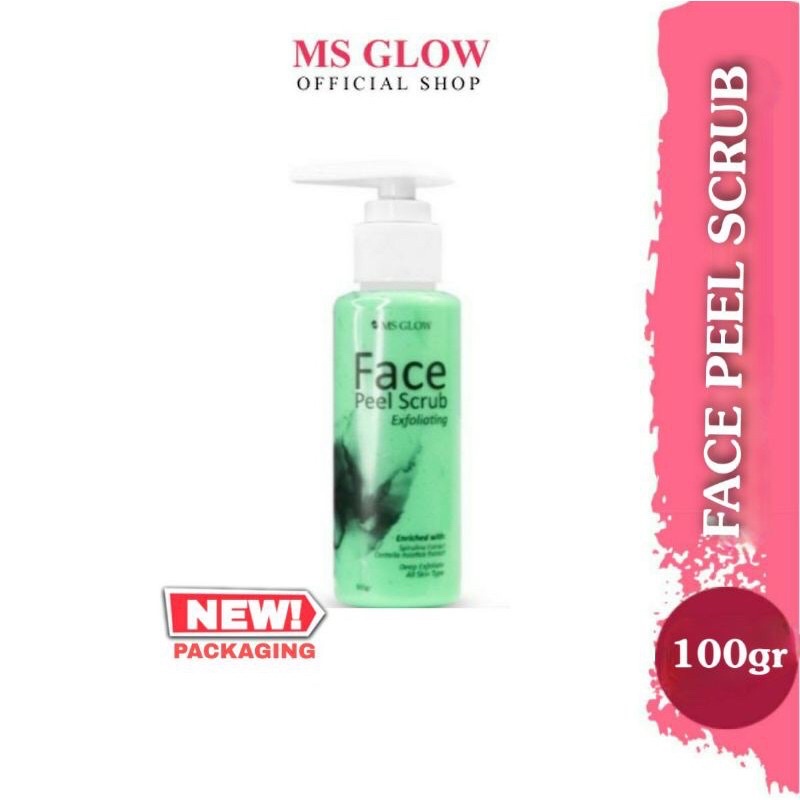 facepeel scrub ms glow / ms glow facepeel