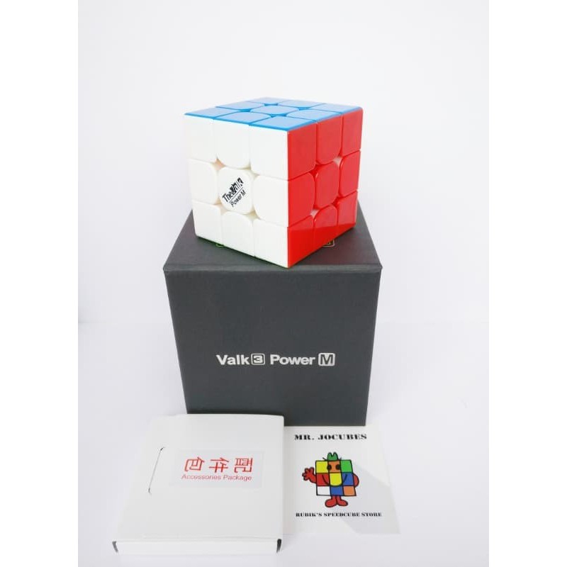 Pelumas Rubik - Rubik Yongjun - Rubik Kubus Rubik 3X3 Qiyi Valk 3 Power M Magnetic Stickerless