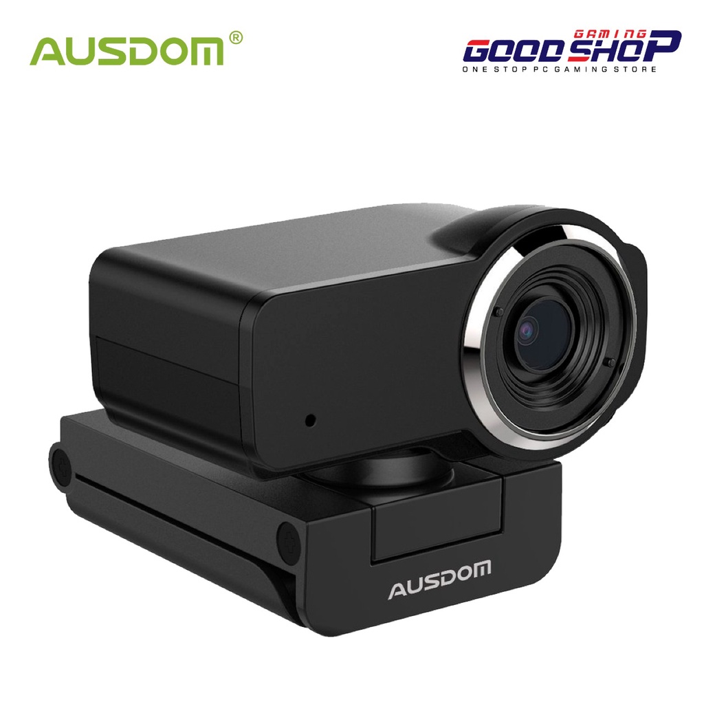 AUSDOM WebCam 1080P 12MP with Built-in Mic Live Streaming - AW635