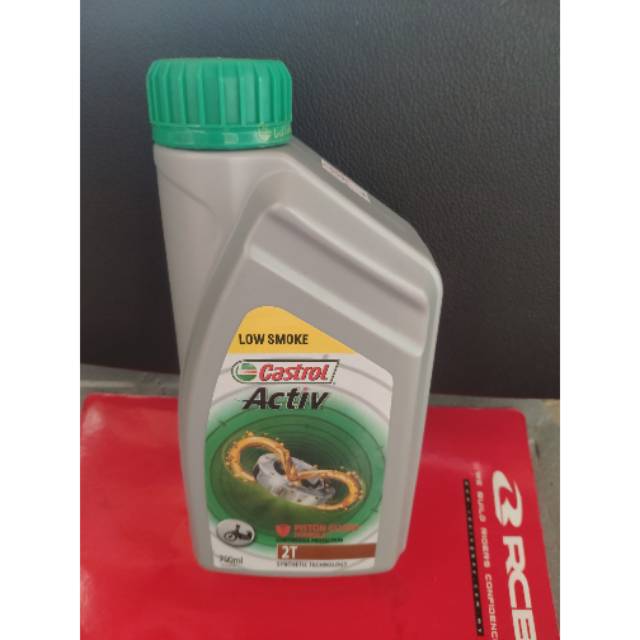 OLI SAMPING CASTROL LOW SMOKE / OLI SAMPING CASTROL ACTIVE LOW SMOKE 2T