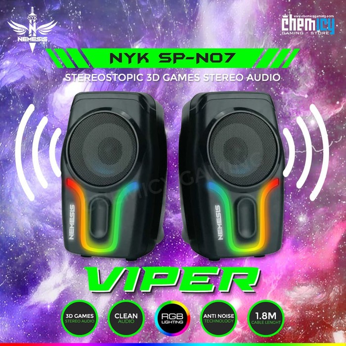 NYK SP-N07 Viper RGB Gaming Speaker