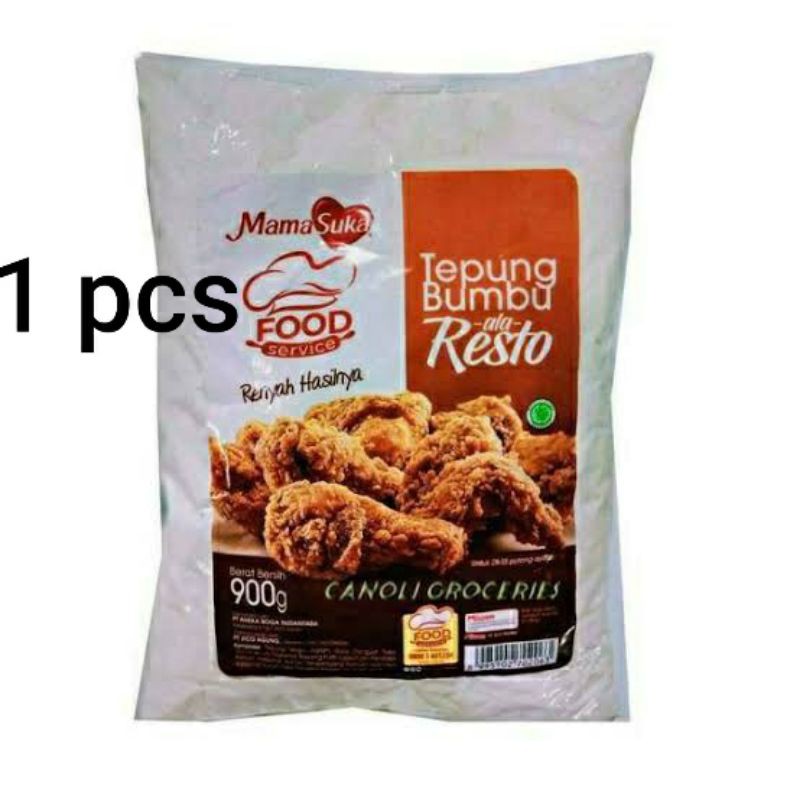 

Tepung bumbu krispi ala resto Mamasuka 900gr