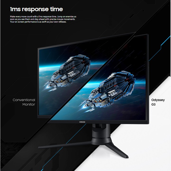 Monitor Samsung LED Odyssey G5 C34G55 - Curved WQHD 34" Inch