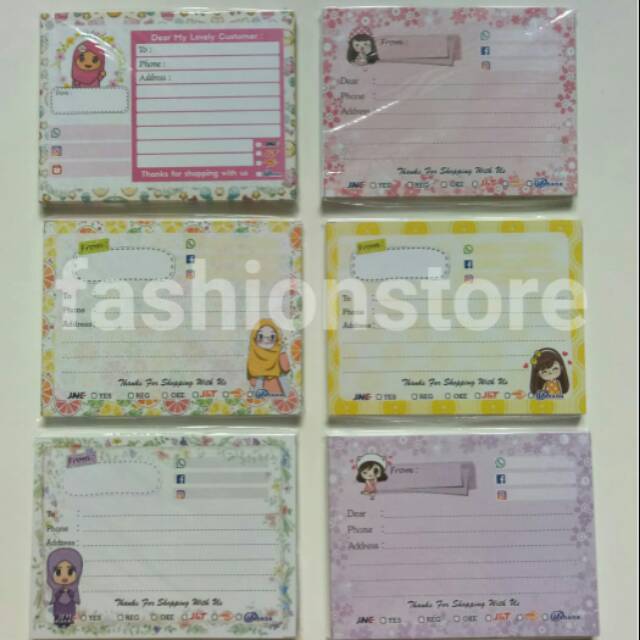 

Label Kertas pengiriman HVS full colour