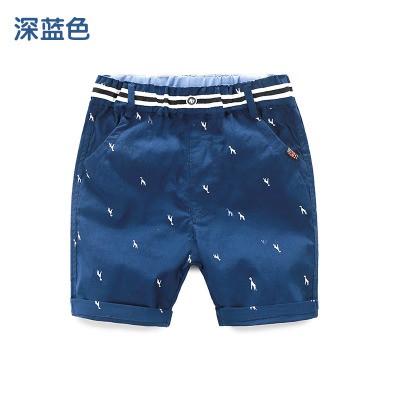 Celana pendek korean style anak-anak code K6215 blue