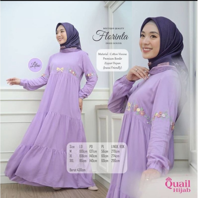 Florinta Dress Bordir By Quail