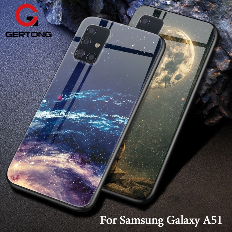 Soft Case Silikon Motif Langit Berbintang untuk Samsung Galaxy a71 A51