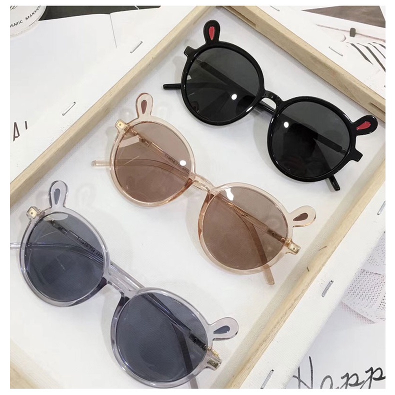 Rabbit Ear Kids Sunglasses - Kacamata UV Anak Warna Permen Lucu