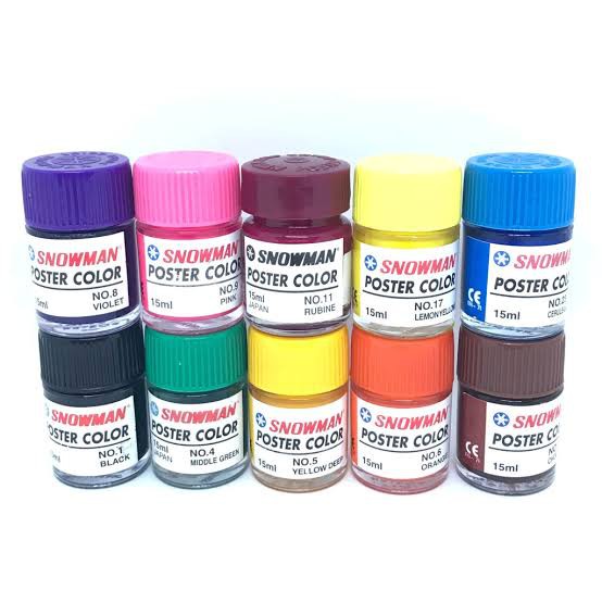 Snowman Poster Color 15ml