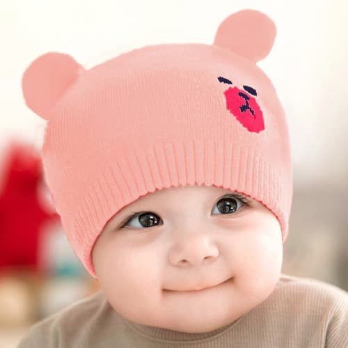 BABY HAT knitted beanie topi bayi kupluk rajut bayi baby girl baby boy