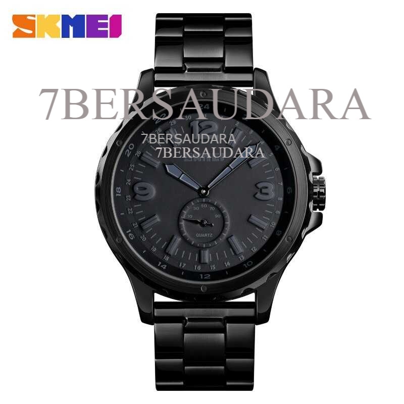 SKMEI Jam Tangan Analog Pria Strap Stainless Steel - 1513
