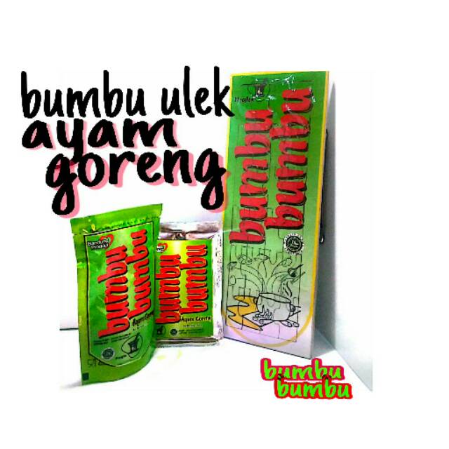 

Bumbu masak Ayam goreng