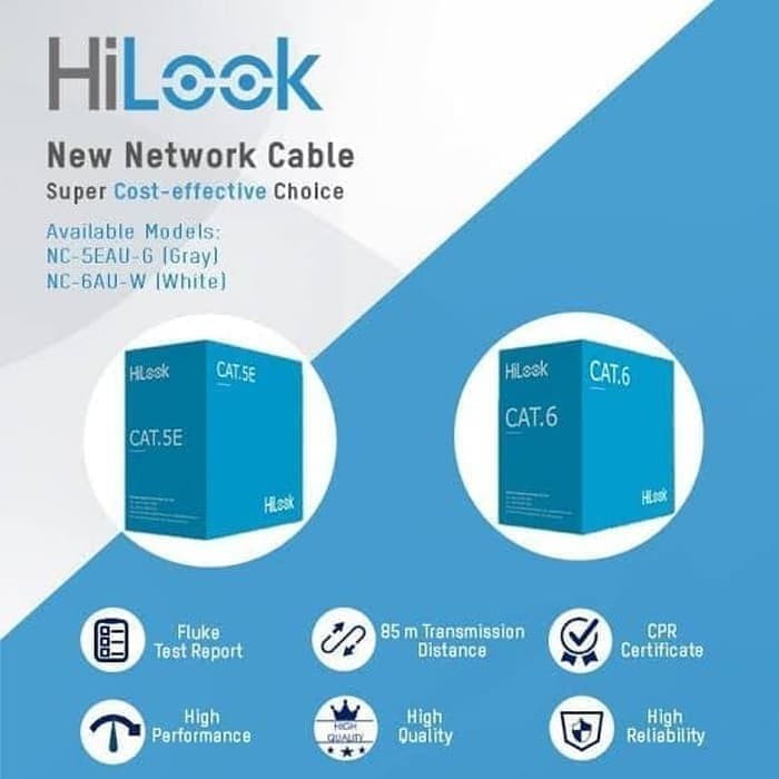 HILOOK NC-6AU-W KABEL UTP CAT 6 305 METER