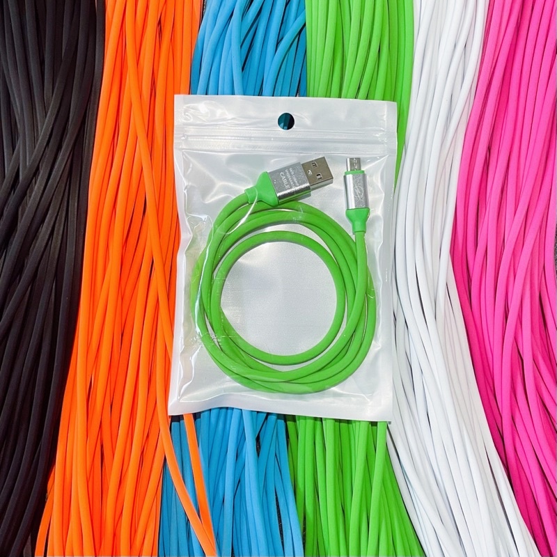 【CB015】KABEL MACARON USB MICRO TIPEC KABEL WARNA KABEL DATA SUPPORT FASTCHARGING VOOC KABEL MURAH