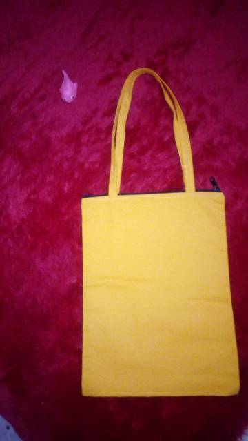 Tote bag polos kanvas