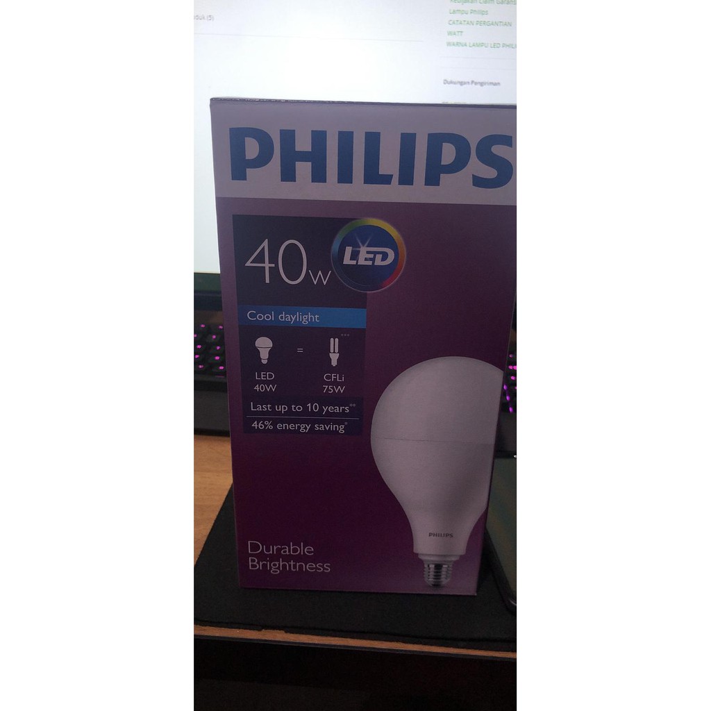 LAMPU PHILIPS LED 40 WATT 40WATT 40W 40W