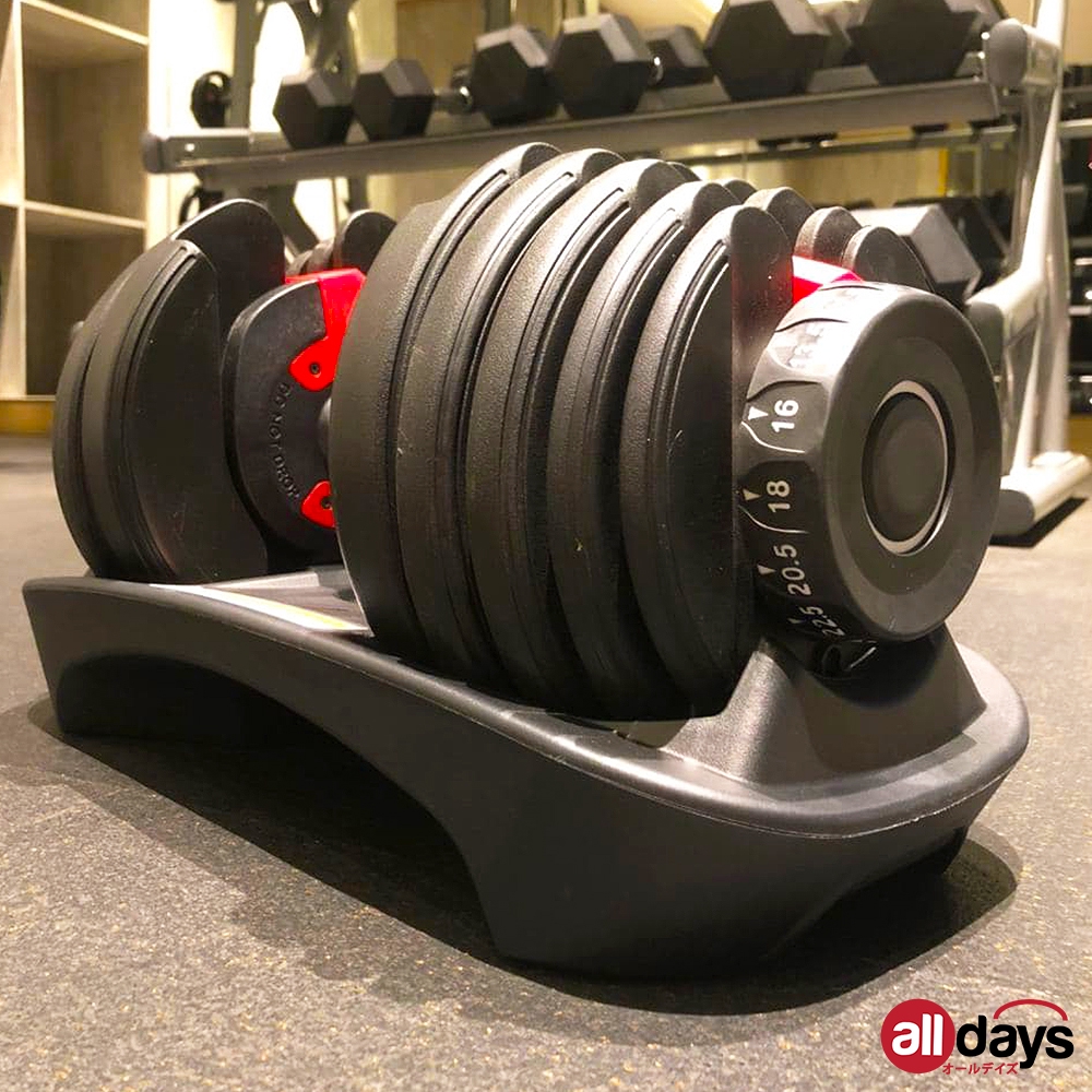 Alldays Adjustable Dumbell / Barbel Fitness Berat 2.5 kg - 24 kg [DAPAT 2 PCS]