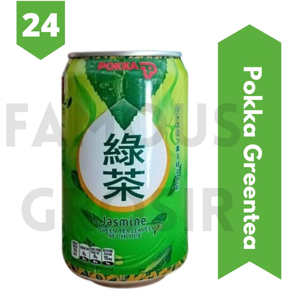 

Pokka Green Tea Jasmine Daun Teh Hijau Pilihan 300ml / 24 Pcs