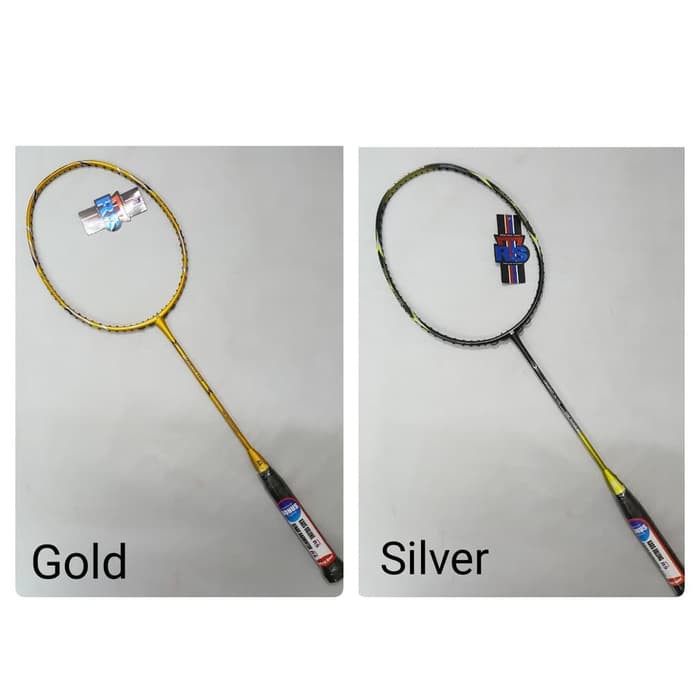 Raket Badminton RS - Champion Gold / Silver (Free = Tas Diskon