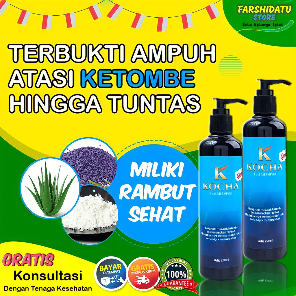 Tonic Rambut Rontok Shampo Sampo Shampoo Sampoo Kocha Obat