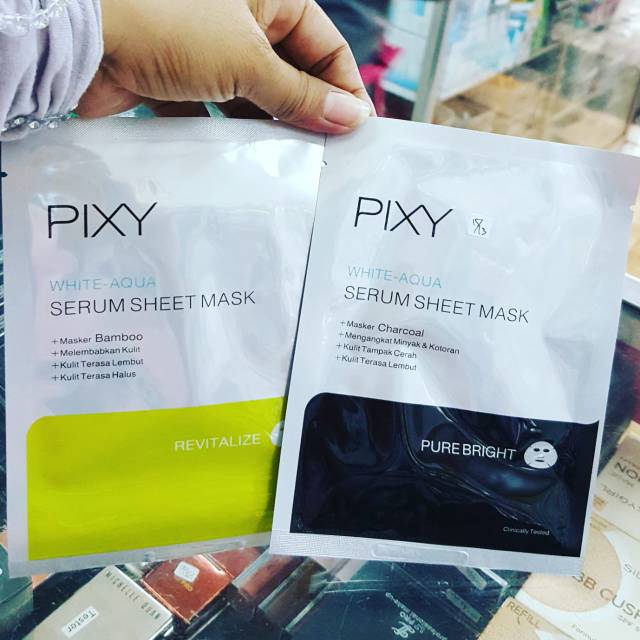 Pixy White-Aqua Serum Sheet Mask