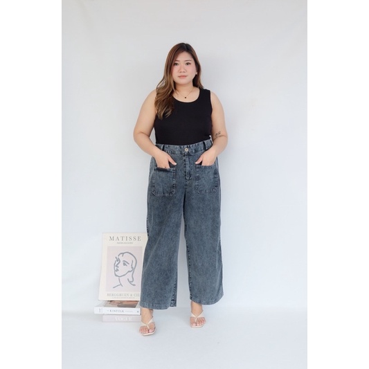 BIGWELL CELANA JEANS KANTONG BIG SIZE PANJANG JEANS / CELANA JUMBO JEANS/ BIGSIZE JEANS