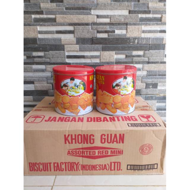 

Biskuit Khong Guan 650 Gram 1 Dus