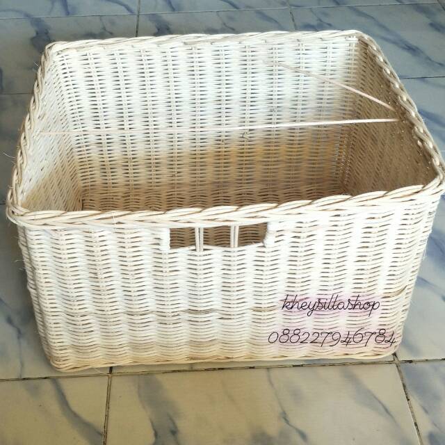 Rattan Box / Keranjang Basket Rotan (made by order)