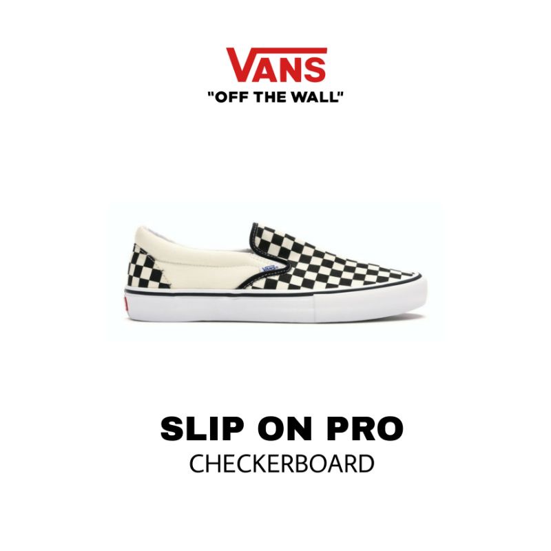 Vans Slip On Pro Checkerboard Original