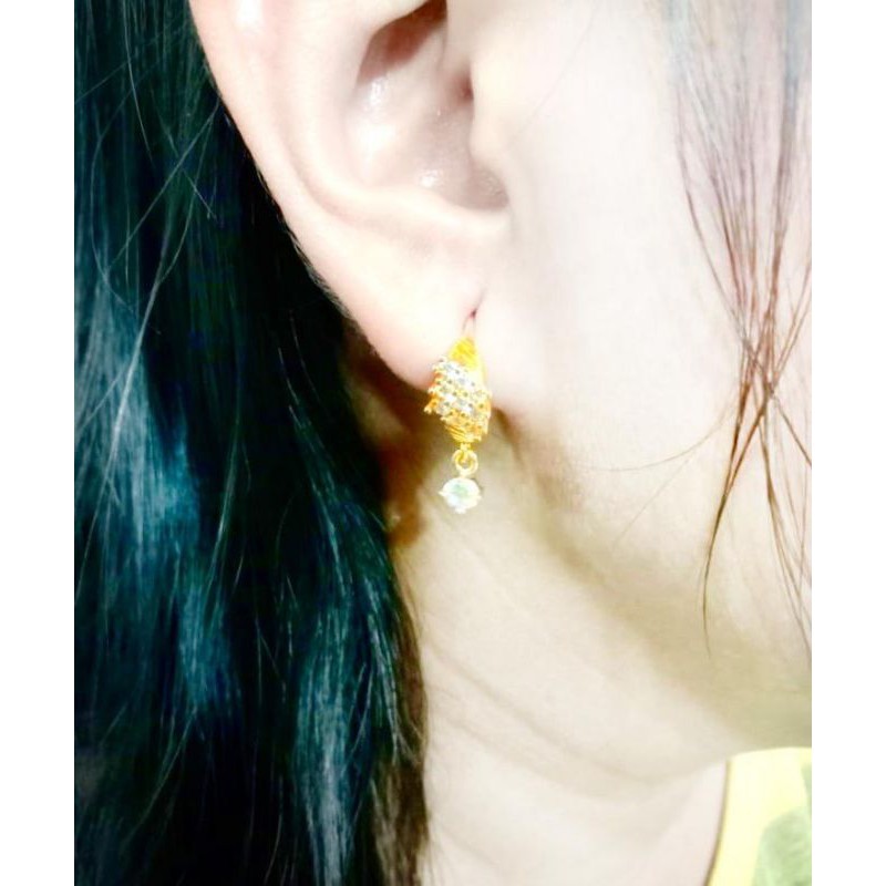 anting wanita //anting jepit //anting jurai jepit//perhiasan //anting