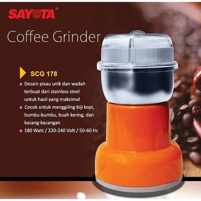 Sayota Coffee Grinder - SCG 178