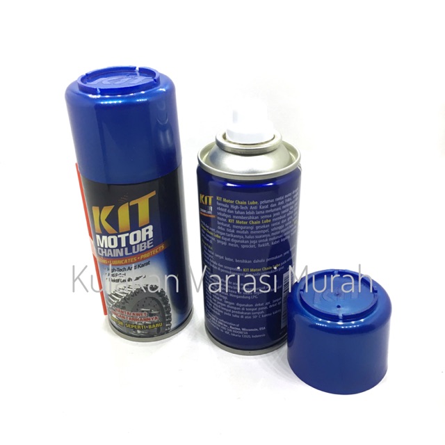 Kit Motor Chainlube Oli Pelumas Minyak Rantai 110ml Dijamin Asli