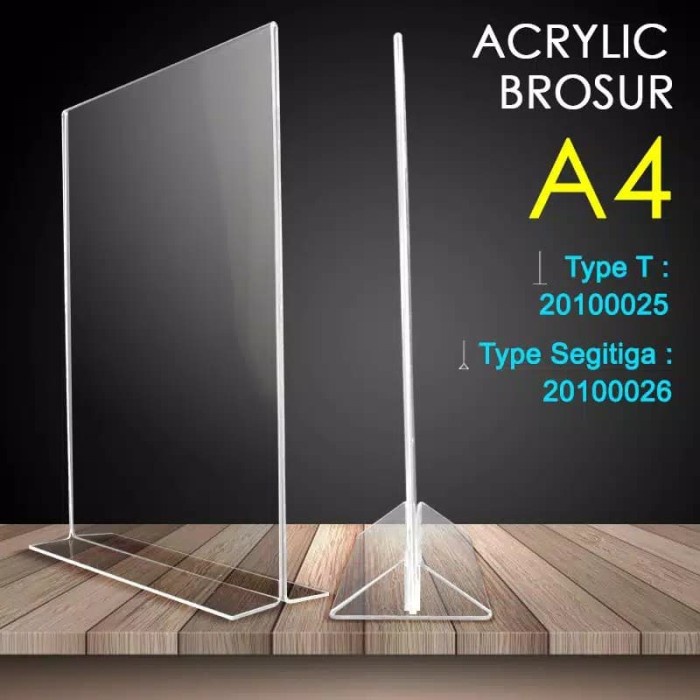 

Terlaris Acrylic Tent Holder A4