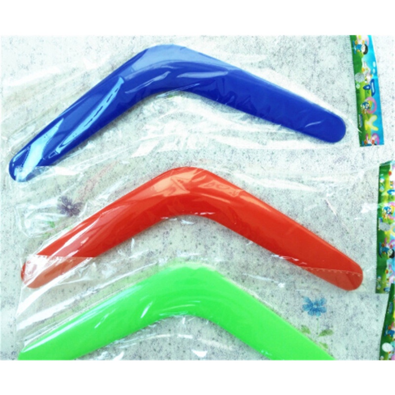 &lt; E2id &amp; &gt; Mainan Boomerang Bentuk V Bahan Plastik