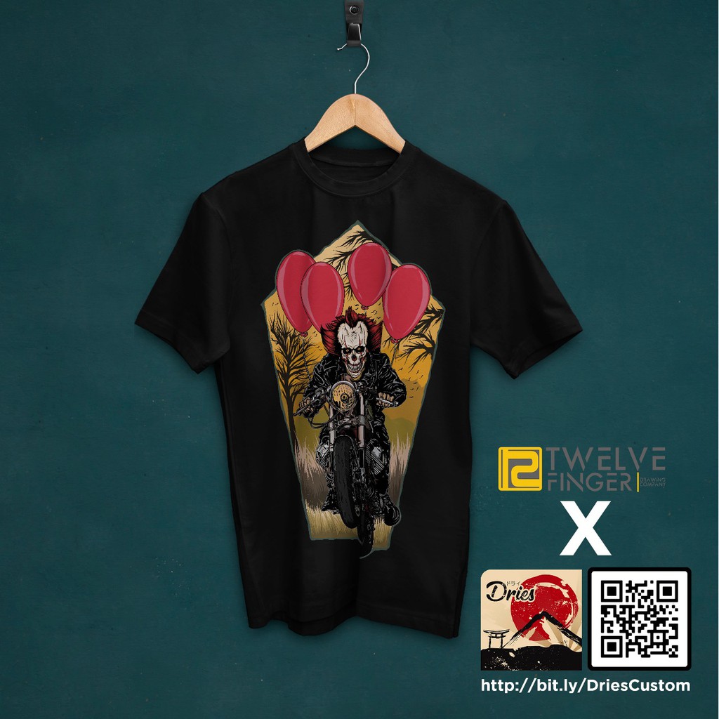 Dries kaos custom CLOWN