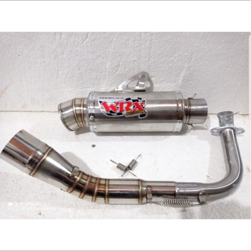 KNALPOT WRX LEHER ATAS BEAT FI ESP KARBU SCOOPY GENIO VARIO 110/125/150 NEX DLL