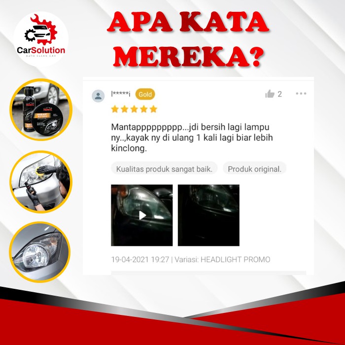 Pembersih lampu mobil kuning headlight restorer pengkilap lampu mobil menguning pembersih mika lampu mobil pembersih lampu mobil kusam