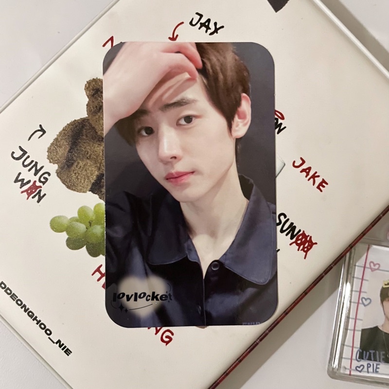 [READY] PHOTOCARD NECK PILLOW GLOBAL SUNGHOON ENHYPEN NP GB