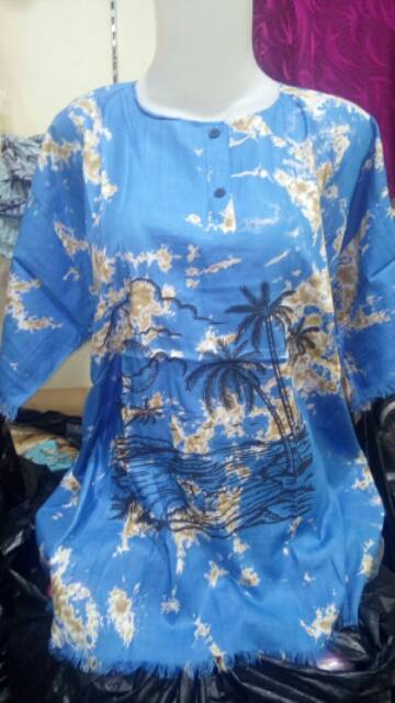 MURAH Gables Bercak Warna Unisex Motif Pantai Ukuran Dewasa