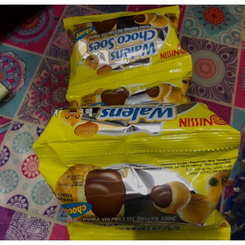 ECER!! Nissin Walens Choco soes bernetto 15gr. Beratribut BPOM RI dan Halal MUI/YS.OLSHOP2020