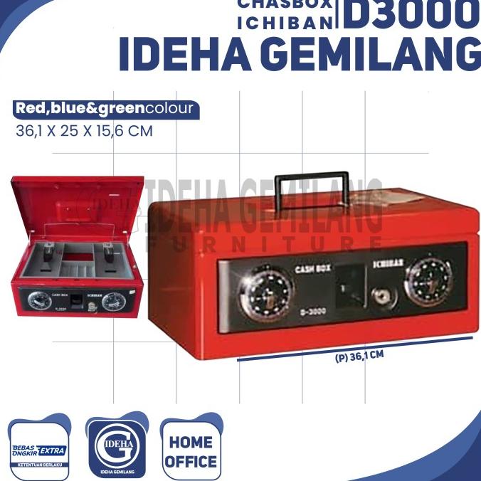 Cashbox ICHIBAN D3000 Termurah