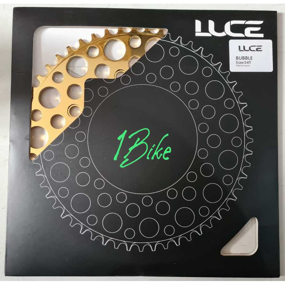 Chainring Luce 54T BCD 130 Bubble