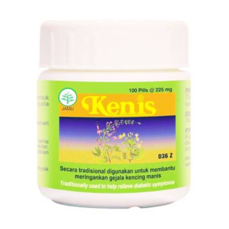 Kenis 100 Pil -Borobudur Herbal -Membantu Meringankan Kencing Manis & Untuk diabetes.