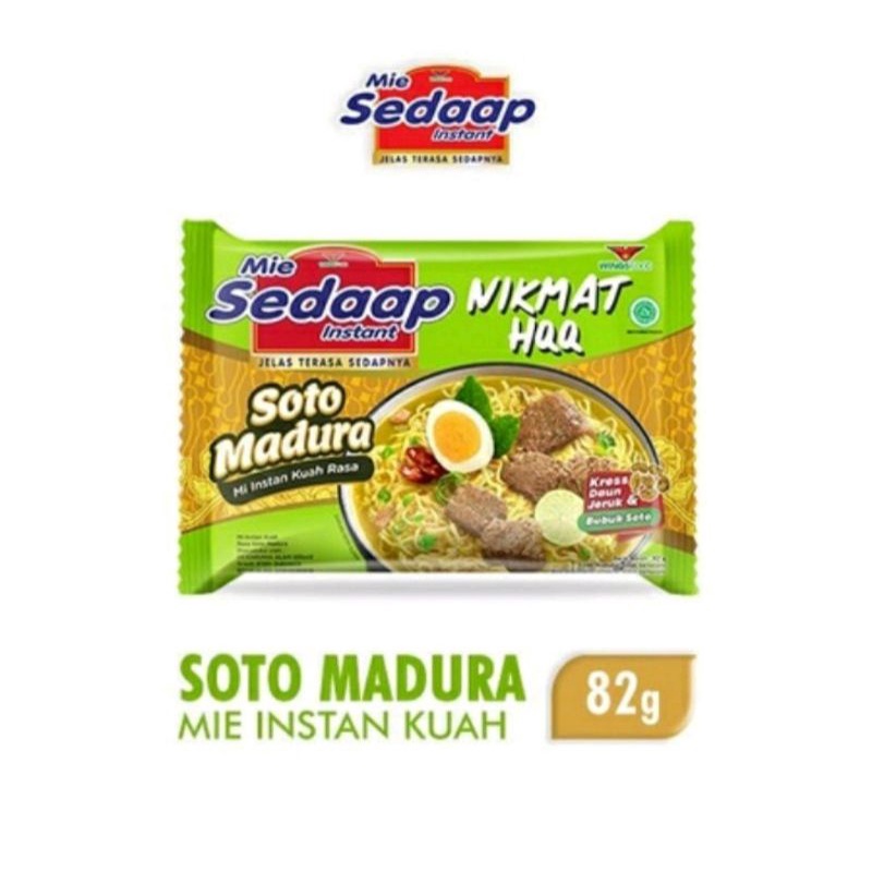 

Mie sedap SOTO MADURA NEW PRODUCT