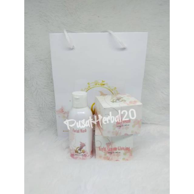 COD - WGS BPOM ISI 3 PAKET ACNE/JERAWAT BY WHITENING GLOSSY SKINCARE / WGS