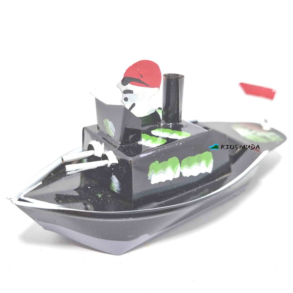 KM Kapal Otok Otok - Mainan Perahu Air Perahu Jadul Mainan Anak SD