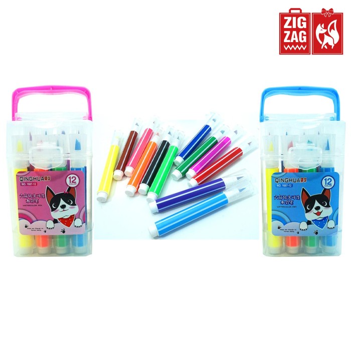 

Sale!!! Zigzag Official Set Spidol Mewarnai Menggambar Melukis 12 Warna Anak Terlaris