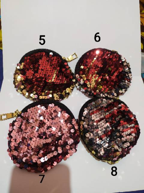 Dompet koin sequin